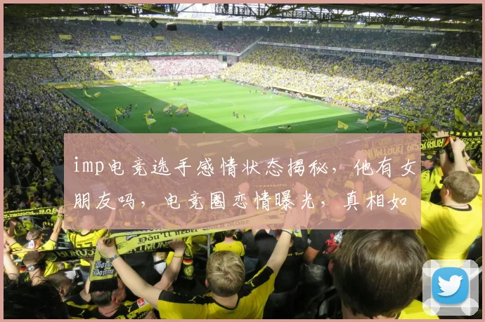imp电竞选手感情状态揭秘，他有女朋友吗，电竞圈恋情曝光，真相如何